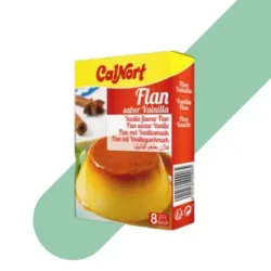 Flan sabor vainilla