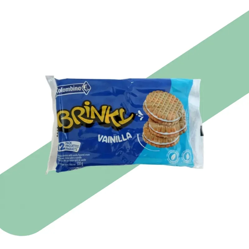 Galletas dulces rellenas Brinky 