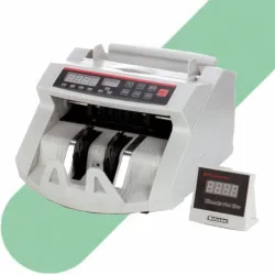 Máquina contadora de billetes marca Saco