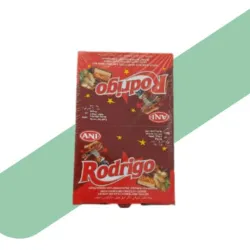 Turrón de cacahuete y caramelo cubierto con chocolate con leche