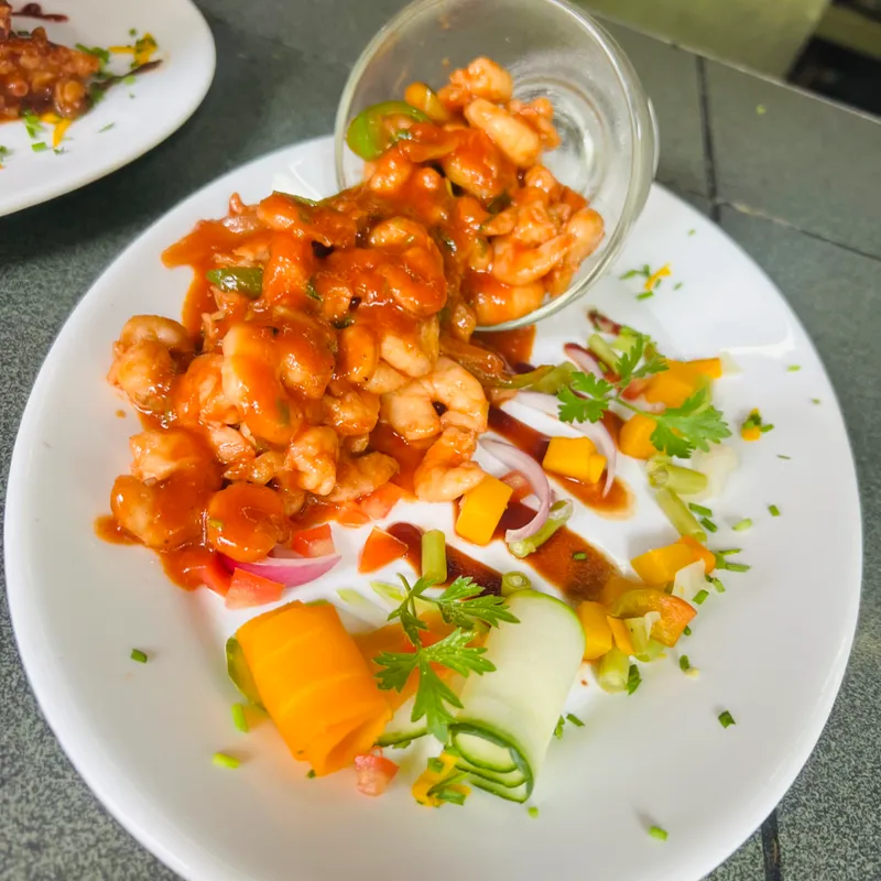 Camarones enchilados 