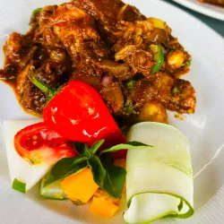 Fricasé de cerdo 