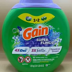 Cápsulas para lavar Gain 💚