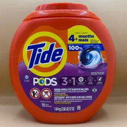 Cápsulas Tide 3 en 1 para lavar