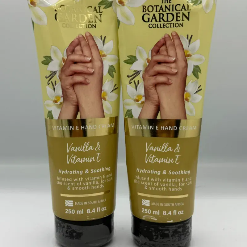 Crema para manos de Vainilla y Vitamina E 