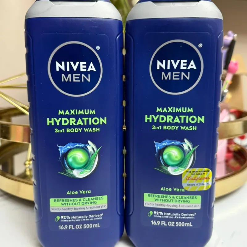 Gel de Ducha para hombres Nivea 3 en 1