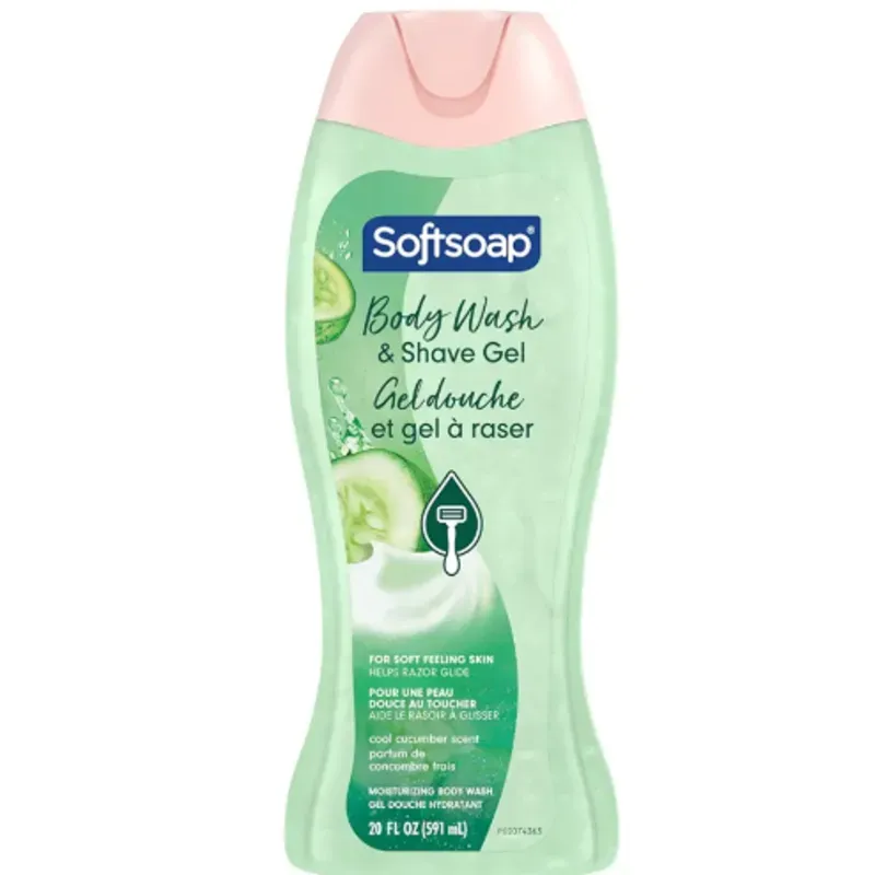 Gel para ducha y afeitado SoftSoap 