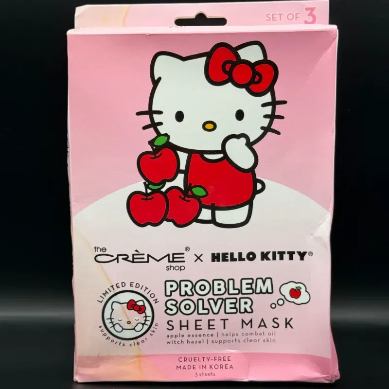 Mascarilla facial de Hello Kitty 