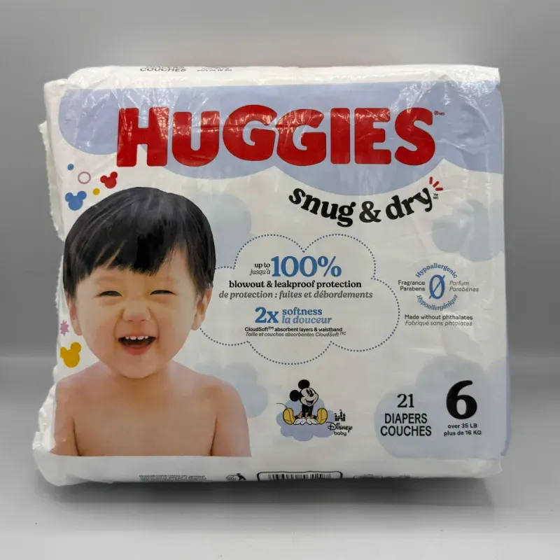 Pañales desechables Huggies 