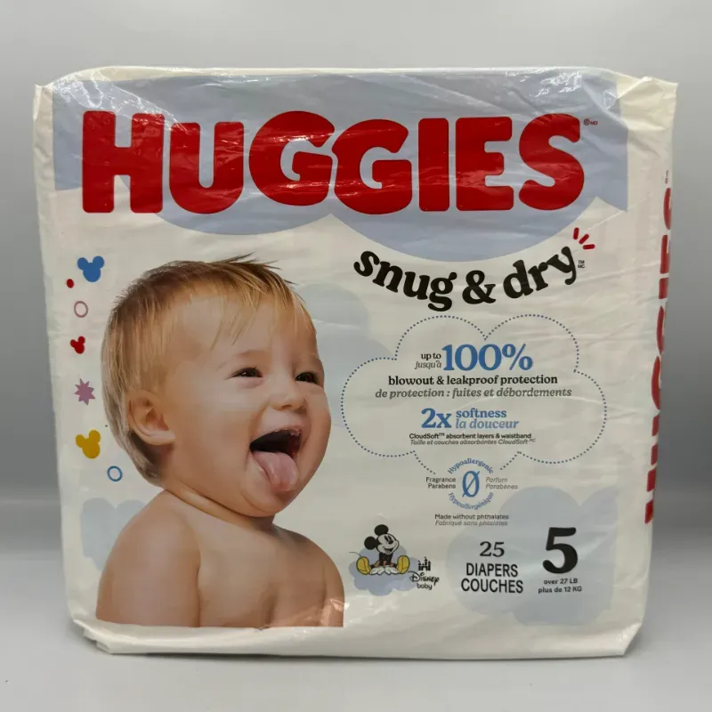 Pañales desechables Huggies 