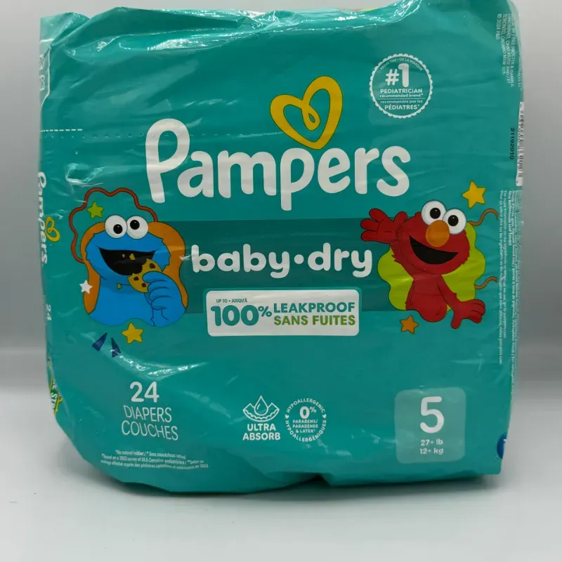 Pañales desechables Pampers 