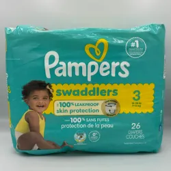 Pañales desechables Pampers 
