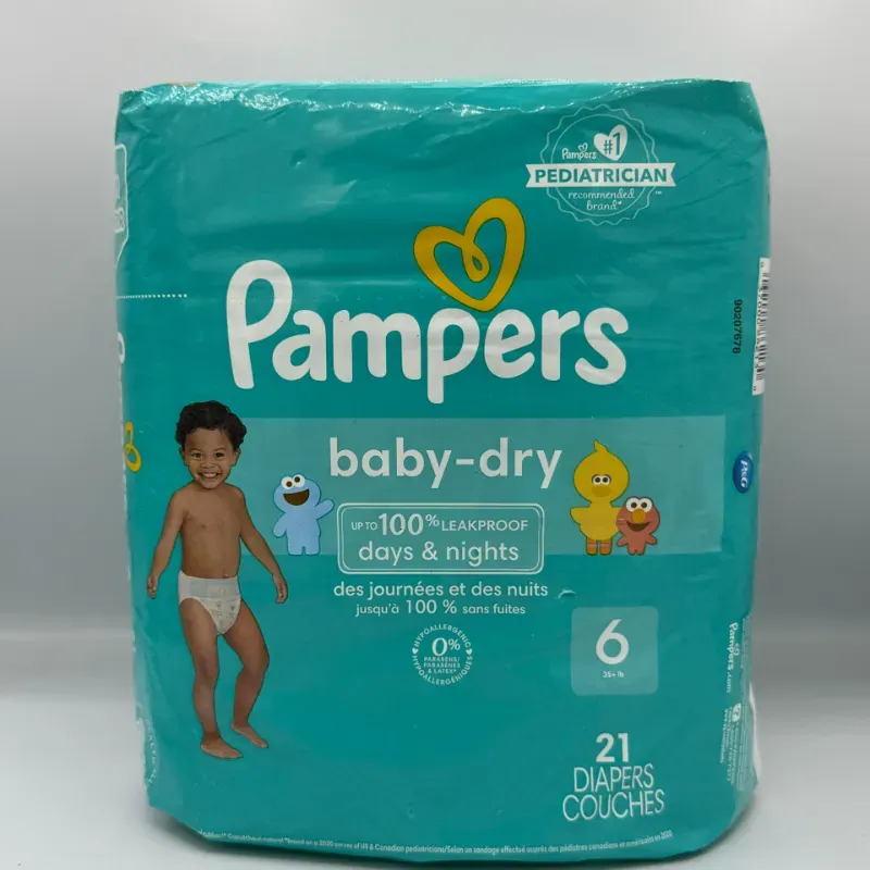 Pañales desechables Pampers 
