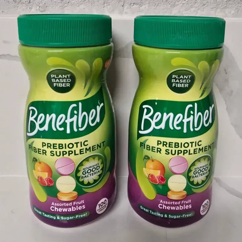 Prebiotic Fiber Supplement 100 tabletas 
