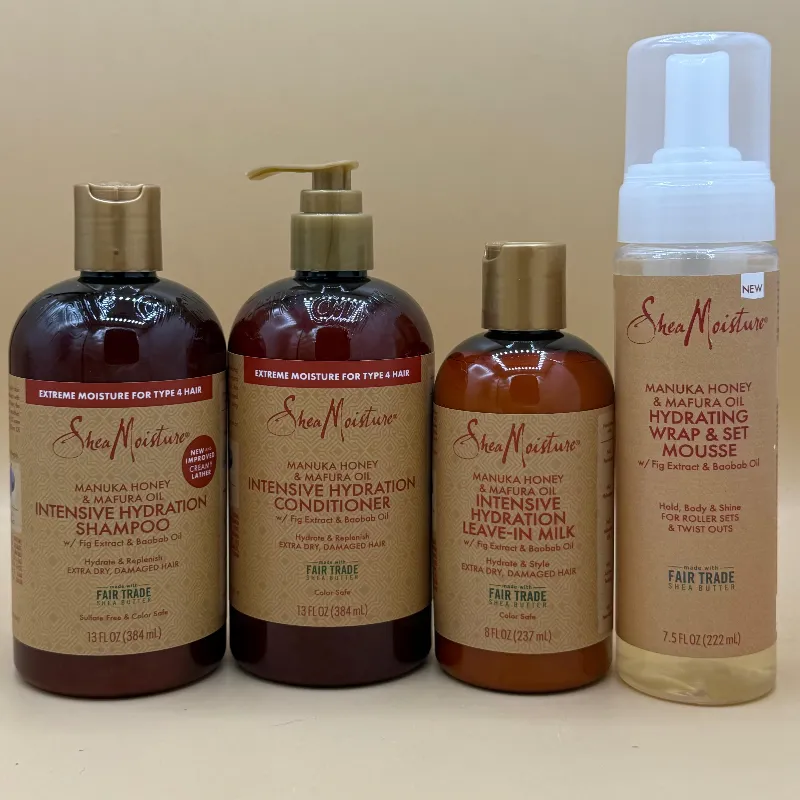Set Shea Moisture Manuka Honey & Mafura Oil