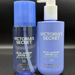 Set Victoria Secret Blue Jasmine Waterlily