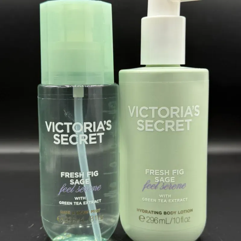 Set Victoria Secret Fresh Fig Sage💚
