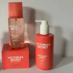 Set White Peach Mango VS 🥭🍑🌴🌺