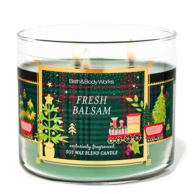 Vela aromática Fresh Balsam🎄B&BW