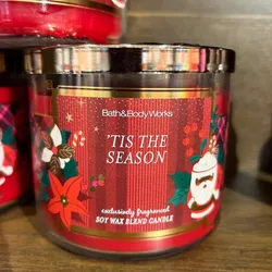 Vela Aromática Tis The Season B&BW🌹🎁🎈✨