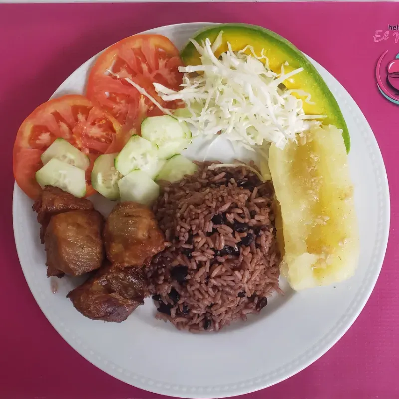 Masa de cerdo frita 