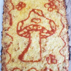 Pizza familiar de queso 