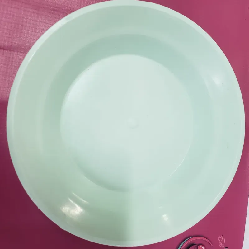 Plato plástico 