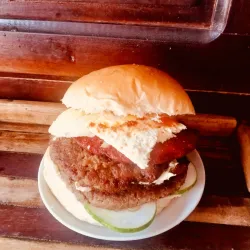 Doble Hamburguesa El Patio 