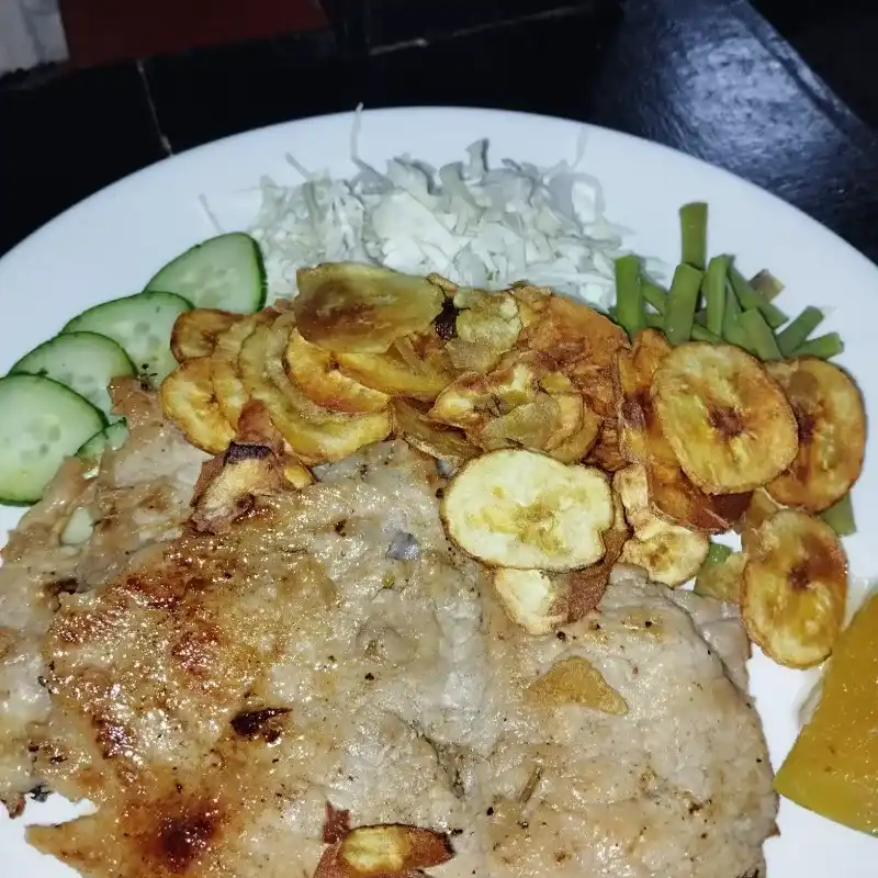 Bistec de cerdo campesino 