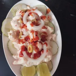 Cóctel de camarones 