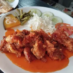 Fricasé de cerdo 
