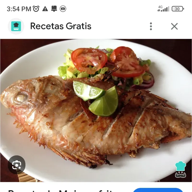 Pescado Entero Frito 