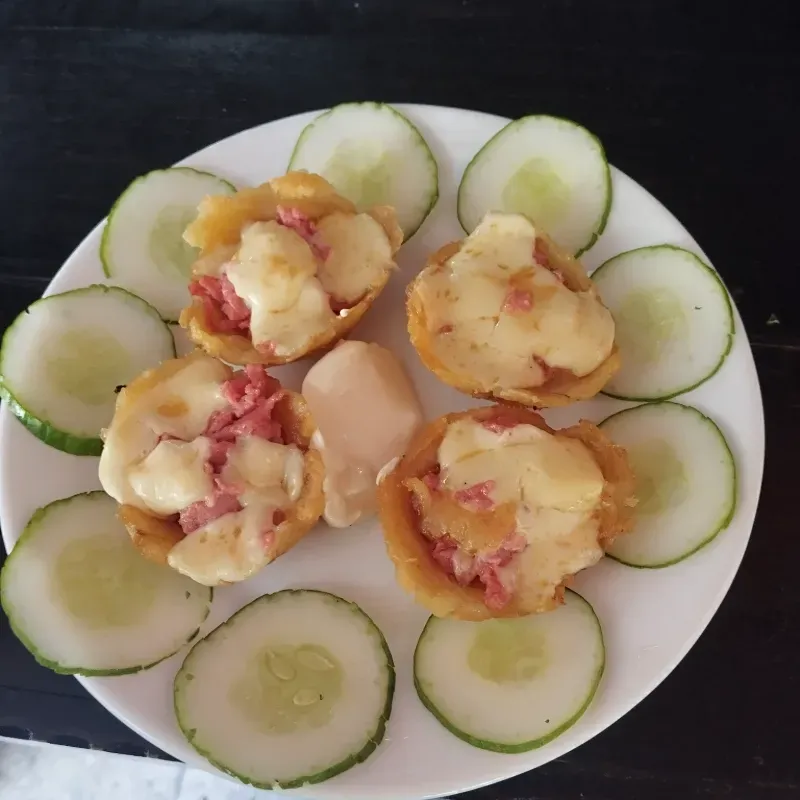 Tostones relleno 