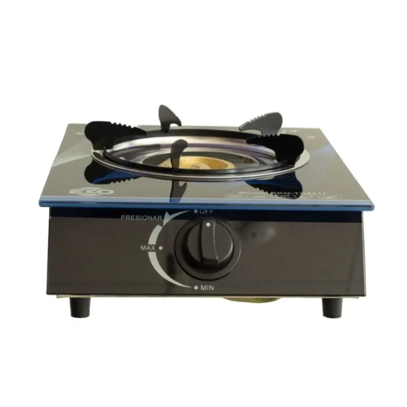 Cocina de Gas (1 quemador, vidrio)