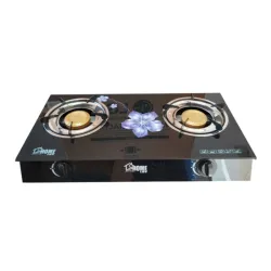 Cocina de Gas (2 quemadores, cristal)