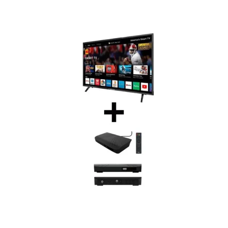 Combo Smart TV (32" + Caja decodificadora)