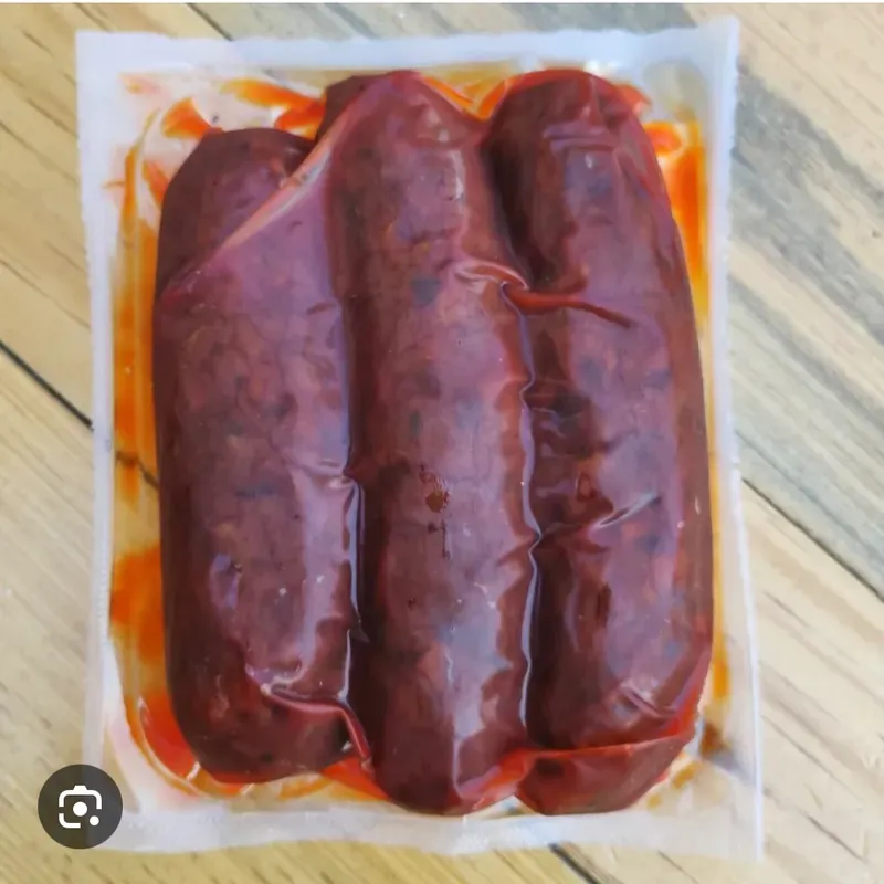 Chorizo asturiano español 