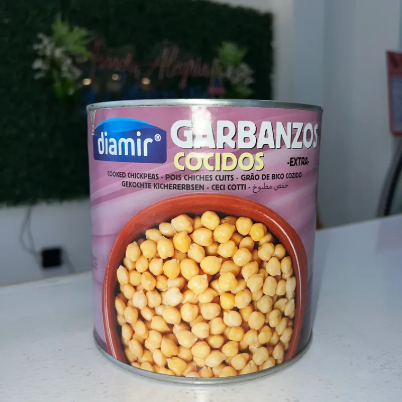 Garbanzos en conserva 2500g