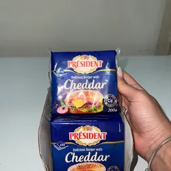 Queso cheddar original sellado 200g