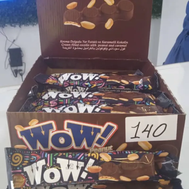 Barra de chocolate con maní 