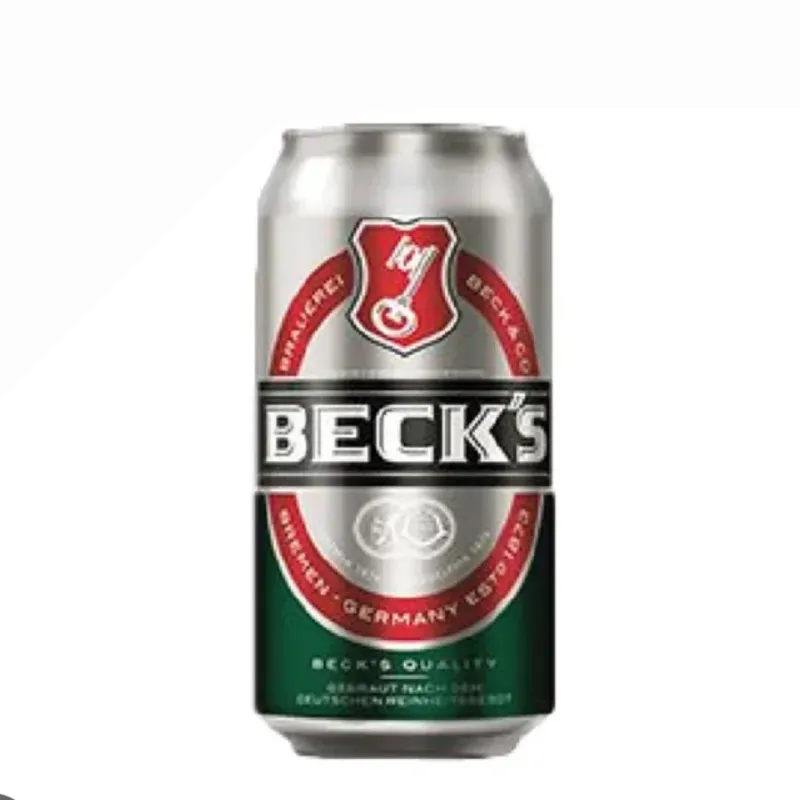 Cerveza becks 