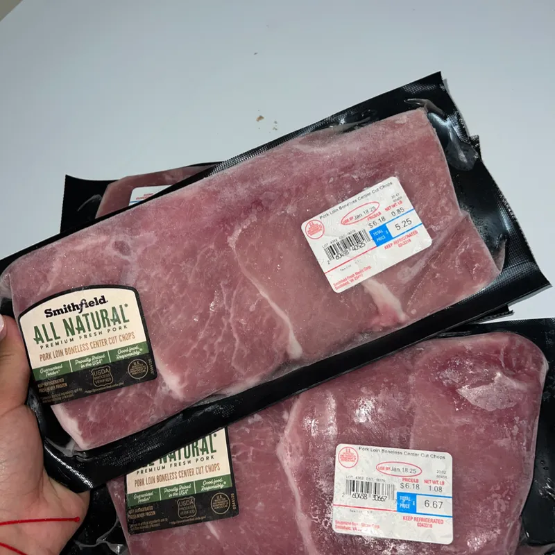 Chuletas de cerdo 