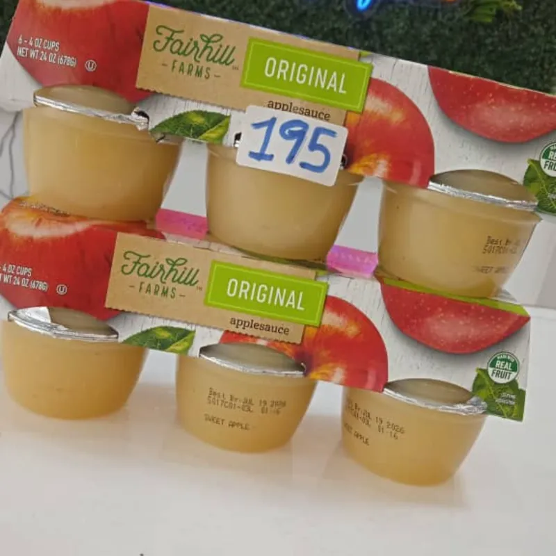 Compota de manzana 