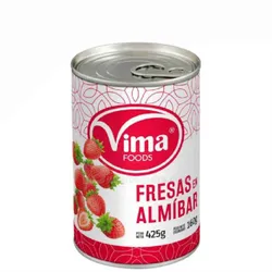 Fresas en almíbar 