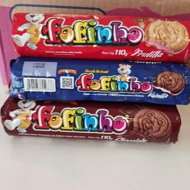 Galletas con crema. 