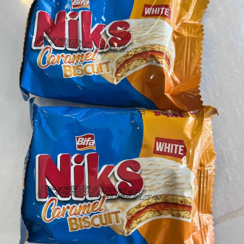 Galletas nick rellenas de caramelo 
