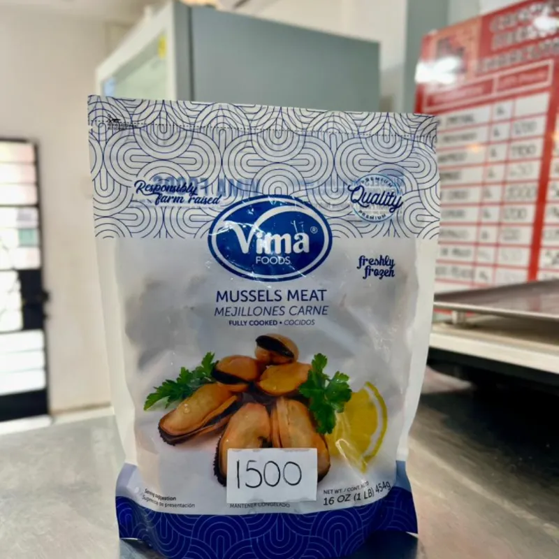 Paquete de mejillones