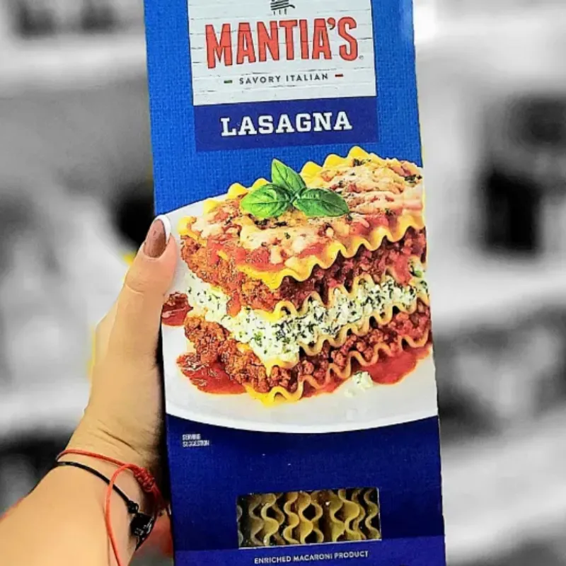 Lasaña 1lb 