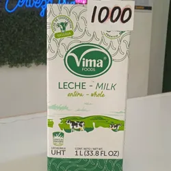 Leche entera líquida 