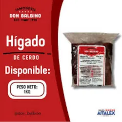 Hígado de cerdo 1kg